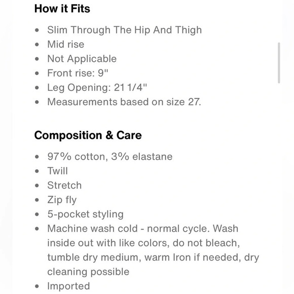 MID LENGTH WOMEN'S SHORTS white size 26 - Picture 11 of 16